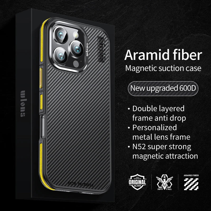 aramid fiber Phone Case For iPhone