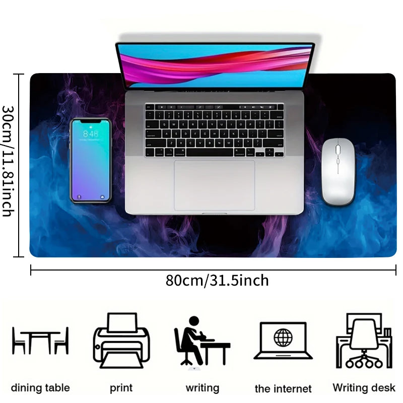 Mouse pad large keyboard mouse desk pad non-slip rubber gaming mouse pad laptop mouse carpet