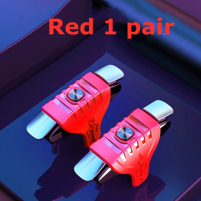 Gaming Controller For PUBG Smartphone IOS Android Metal Gamepad Mobile Joystick Aim Shooting Trigger Shooter Control