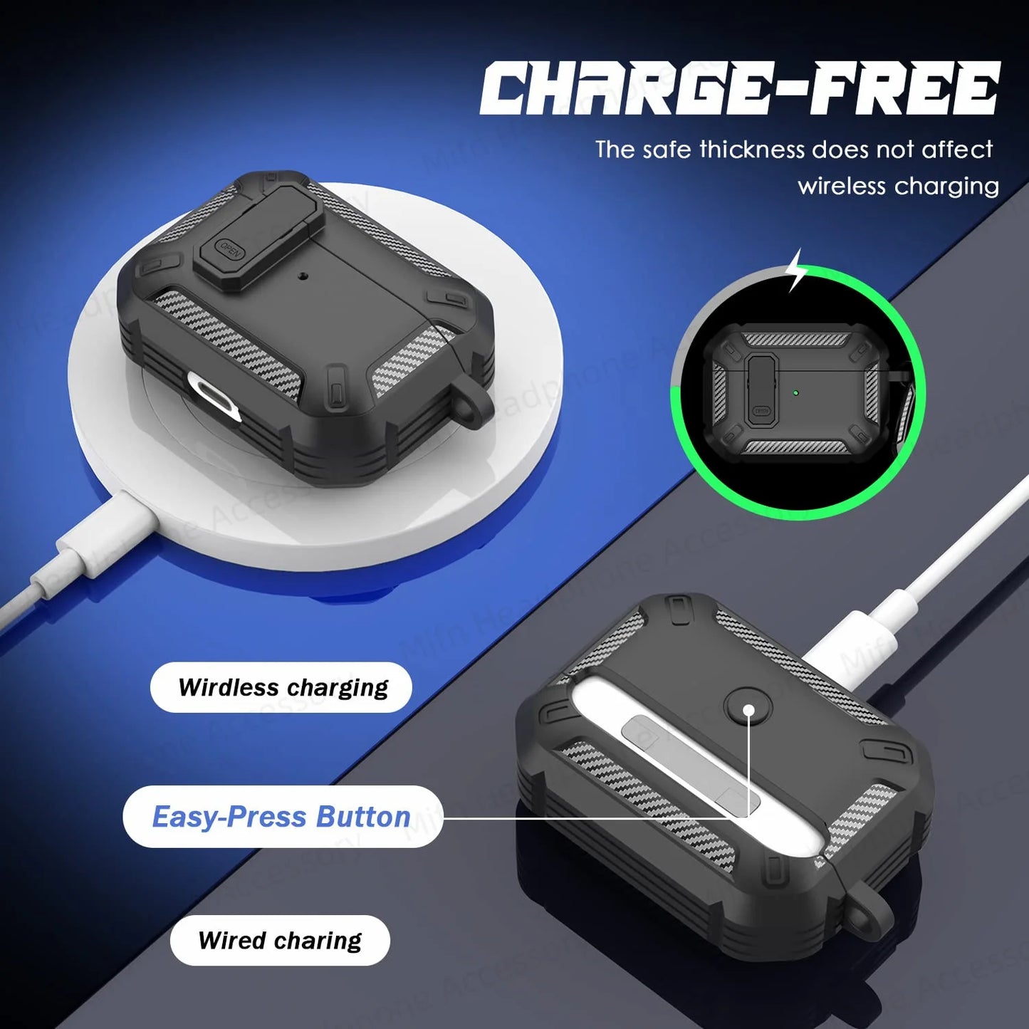 AirPod Pro 2023 switch case with Cleaner Kit L
