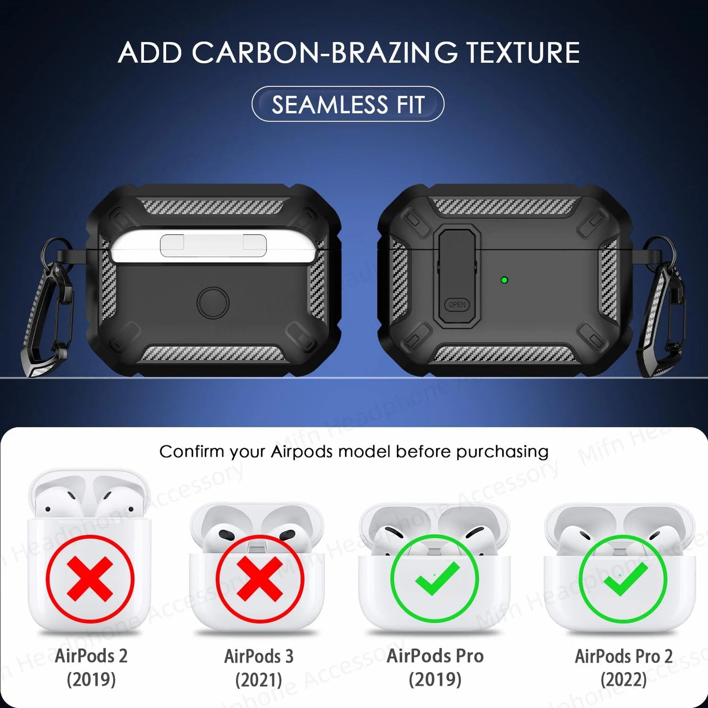 AirPod Pro 2023 switch case with Cleaner Kit L