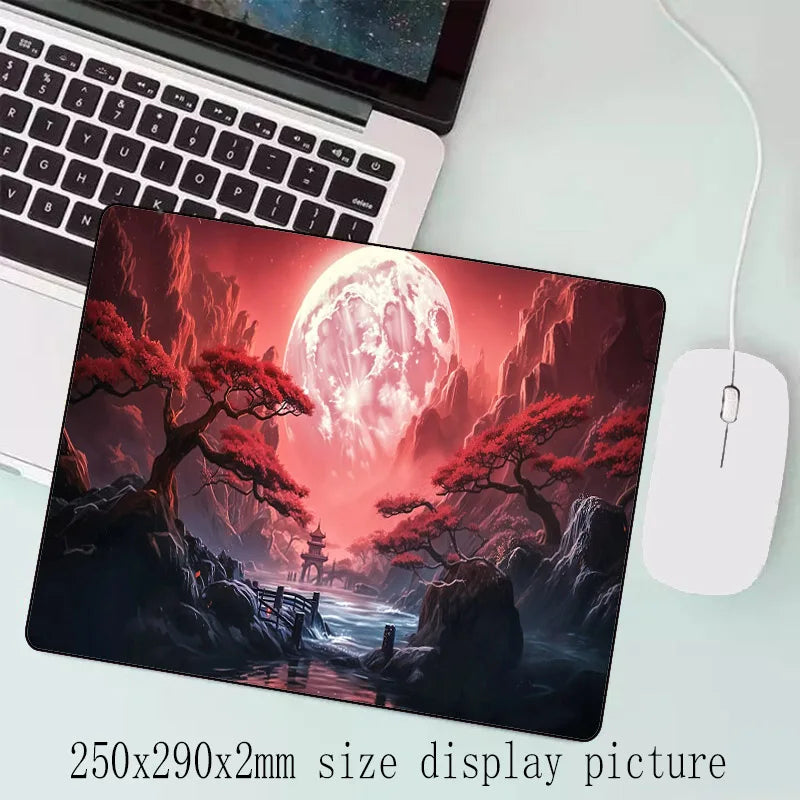 Gaming MousePad Durable Desk Pad Thick Seam Edge Suitable for Office and Gaming