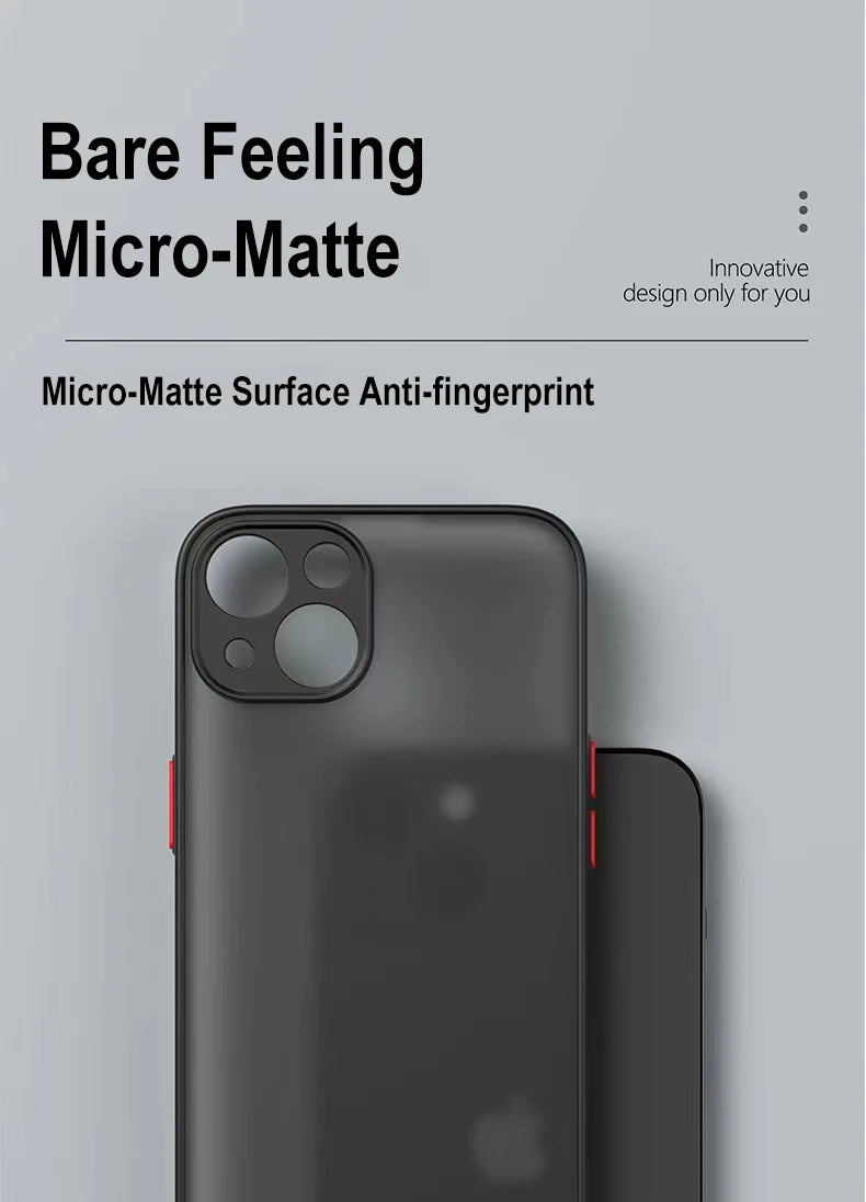 Armor Bumper Clear Phone Case iPhone