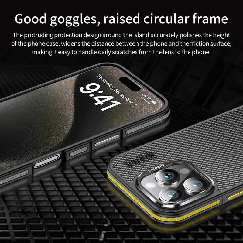 aramid fiber Phone Case For iPhone