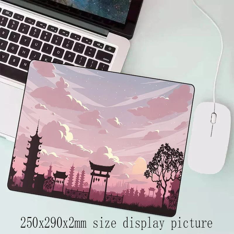 Gaming MousePad Durable Desk Pad Thick Seam Edge Suitable for Office and Gaming