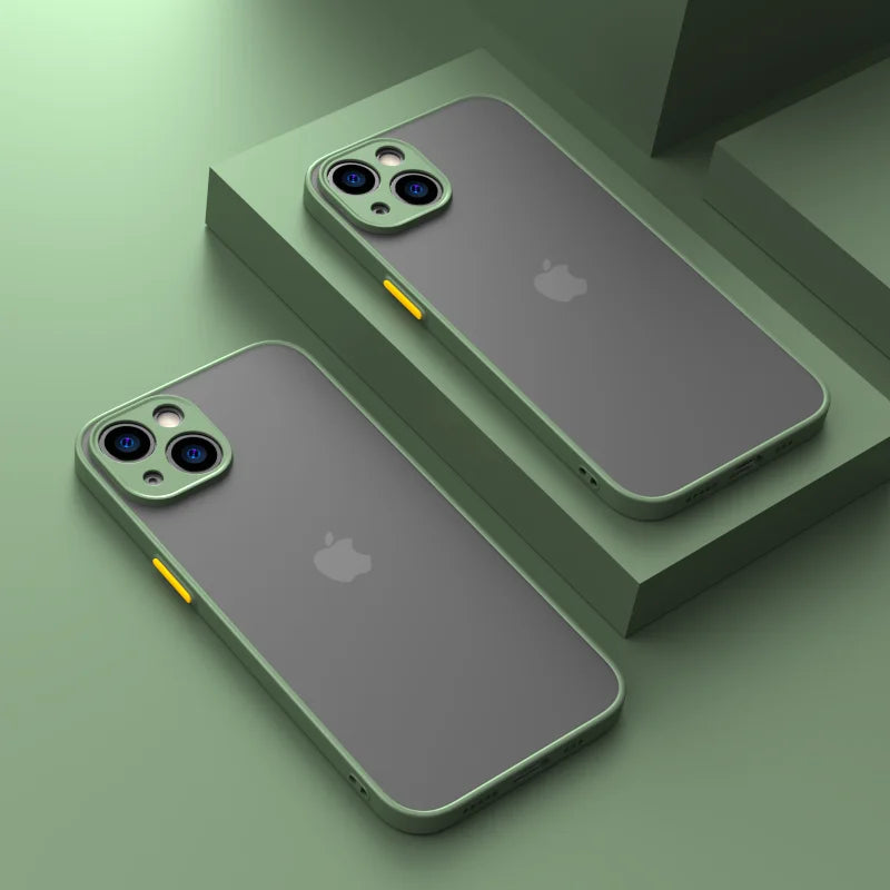 Armor Bumper Clear Phone Case iPhone