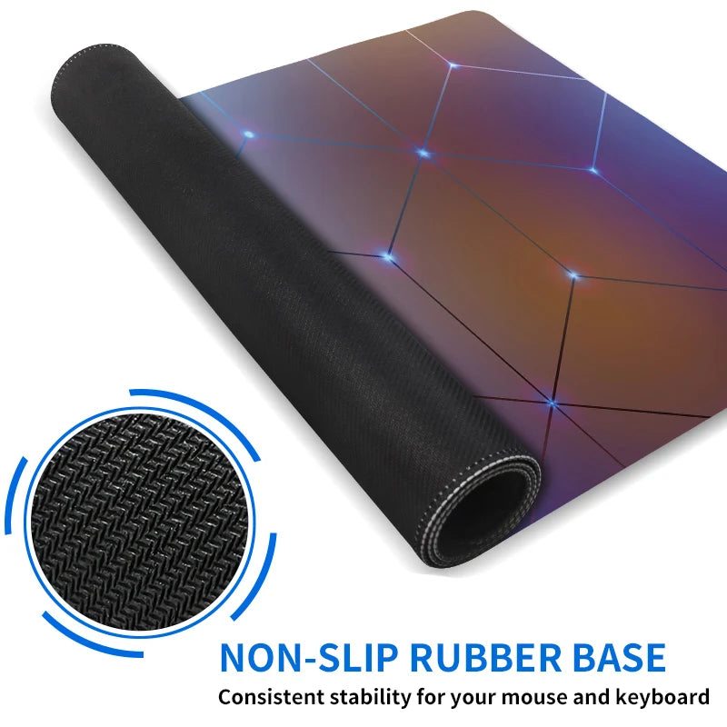 Mouse pad large keyboard mouse desk pad non-slip rubber gaming mouse pad laptop mouse carpet