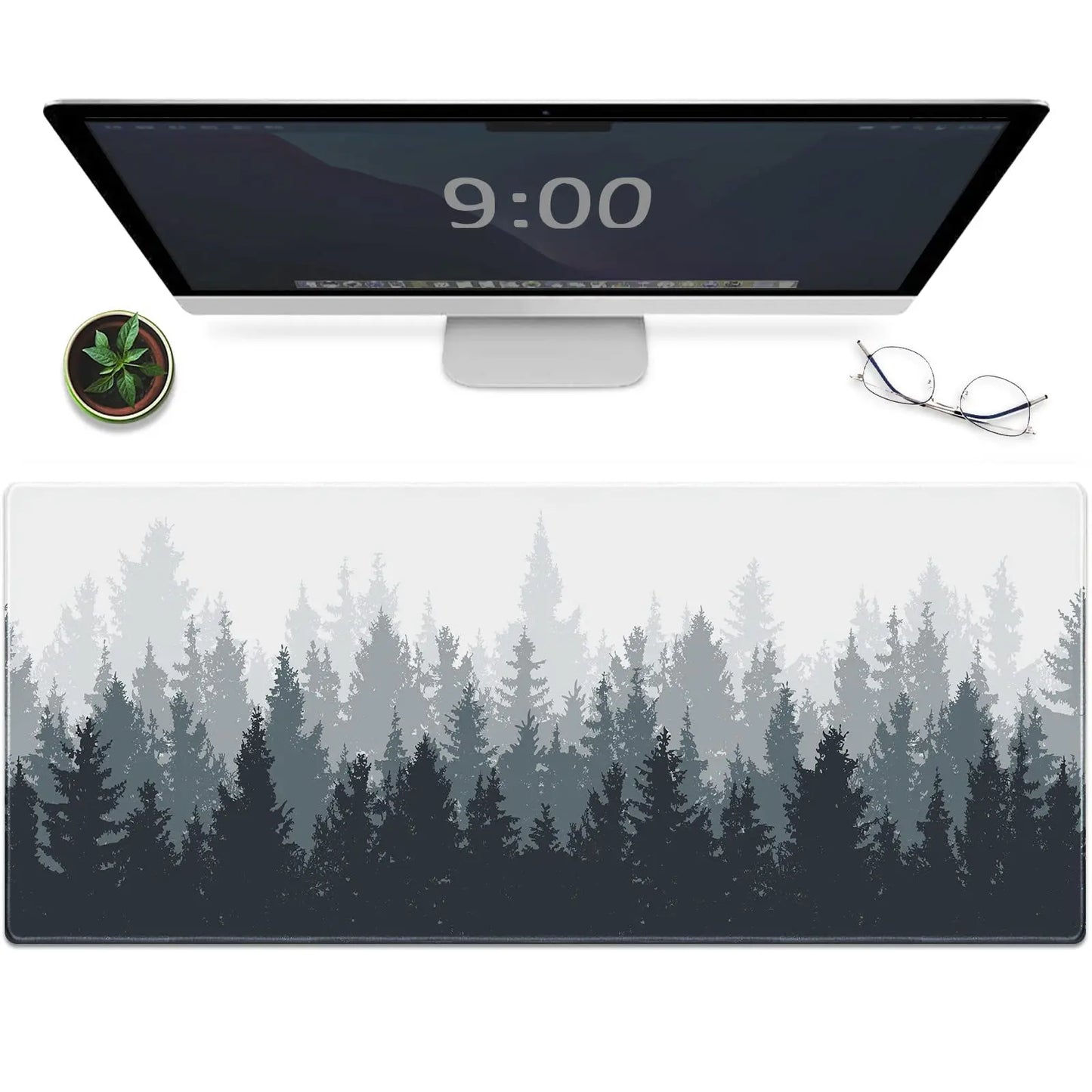 Mouse pad large keyboard mouse desk pad non-slip rubber gaming mouse pad laptop mouse carpet