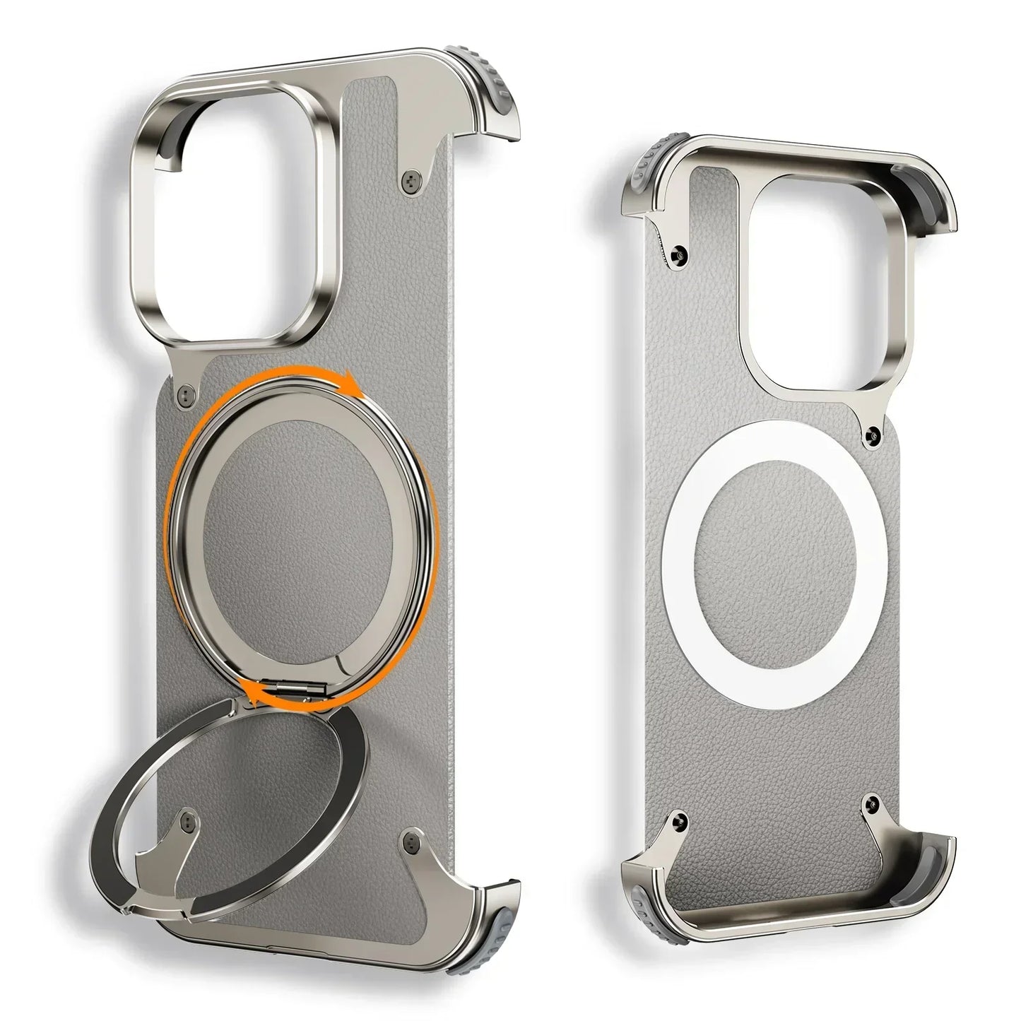 Leather Phone Case with Magsafe for iphone 16