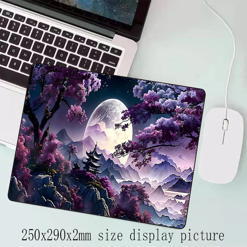 Gaming MousePad Durable Desk Pad Thick Seam Edge Suitable for Office and Gaming