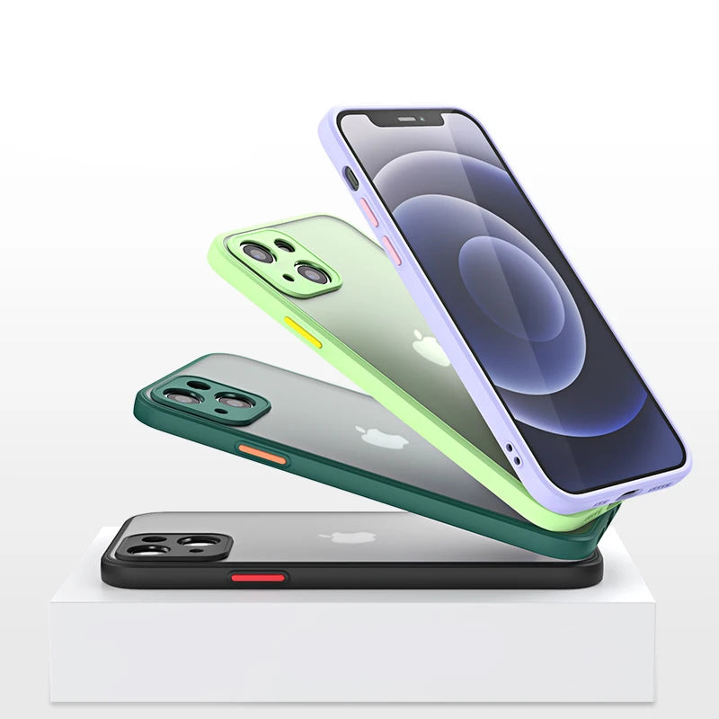 Armor Bumper Clear Phone Case iPhone
