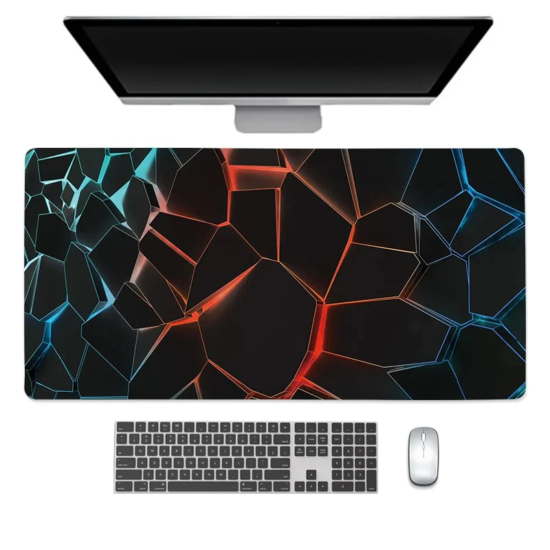 Mouse pad large keyboard mouse desk pad non-slip rubber gaming mouse pad laptop mouse carpet