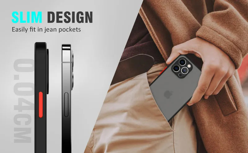Armor Bumper Clear Phone Case iPhone
