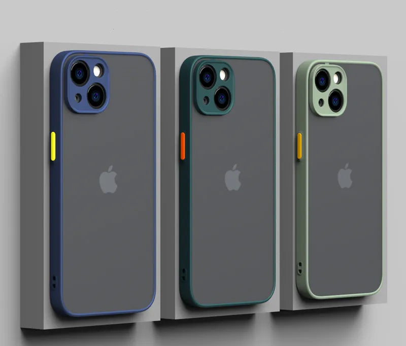 Armor Bumper Clear Phone Case iPhone