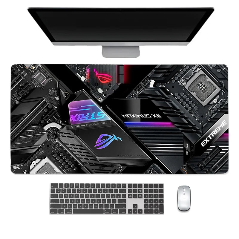 Mouse pad large keyboard mouse desk pad non-slip rubber gaming mouse pad laptop mouse carpet