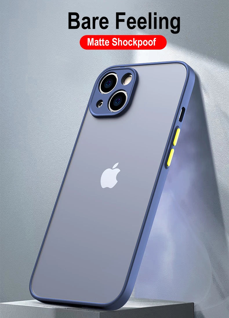 Armor Bumper Clear Phone Case iPhone