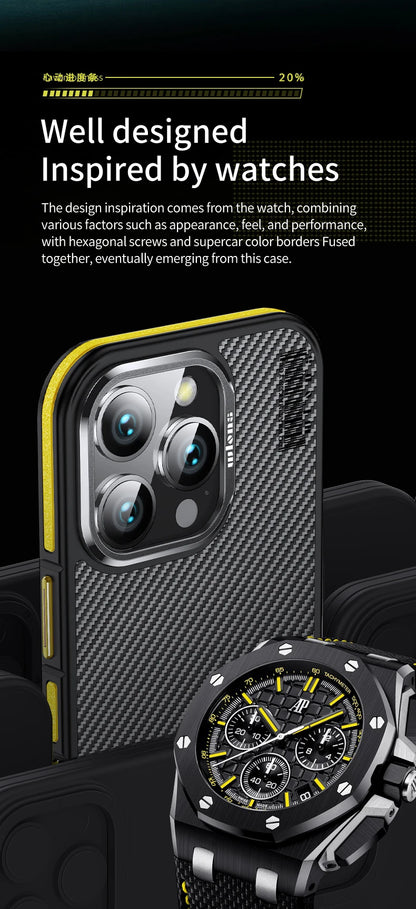 aramid fiber Phone Case For iPhone
