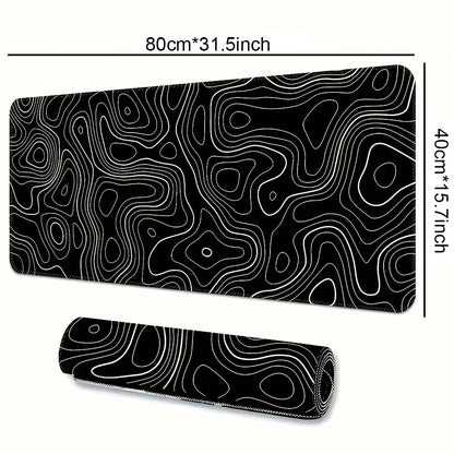 Mouse pad large keyboard mouse desk pad non-slip rubber gaming mouse pad laptop mouse carpet