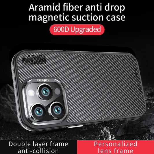 aramid fiber Phone Case For iPhone