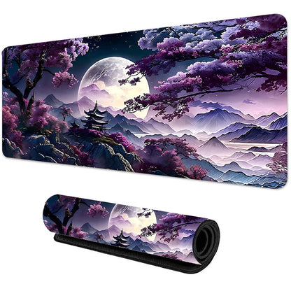 Gaming MousePad Durable Desk Pad Thick Seam Edge Suitable for Office and Gaming