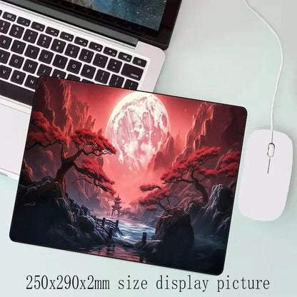 Gaming MousePad Durable Desk Pad Thick Seam Edge Suitable for Office and Gaming