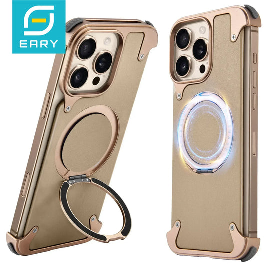 Leather Phone Case with Magsafe for iphone 16