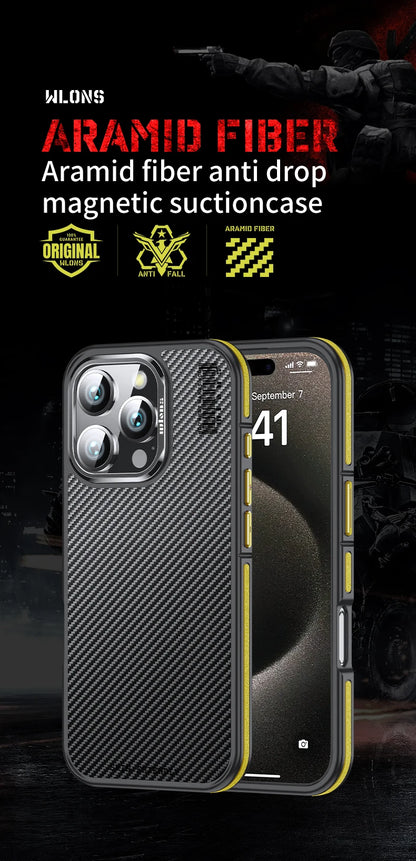 aramid fiber Phone Case For iPhone