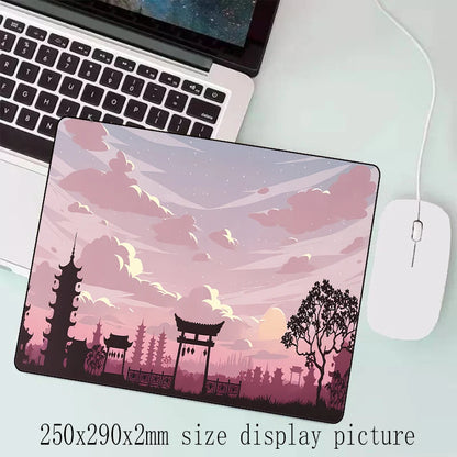 Gaming MousePad Durable Desk Pad Thick Seam Edge Suitable for Office and Gaming