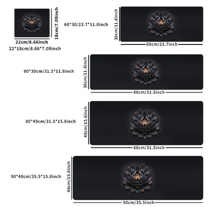 Mouse pad large keyboard mouse desk pad non-slip rubber gaming mouse pad laptop mouse carpet