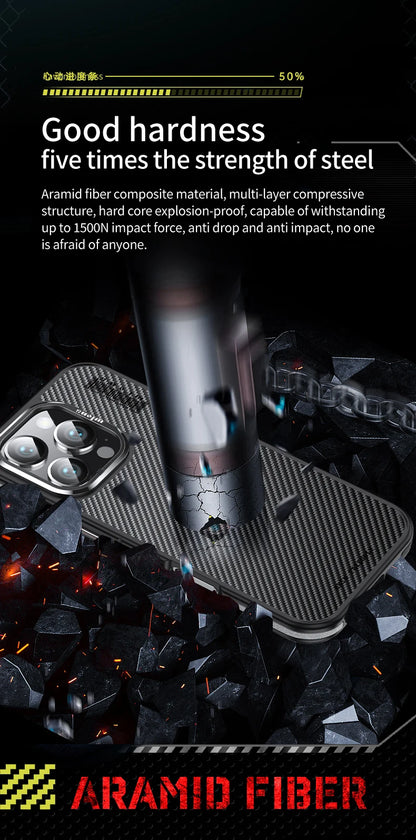 aramid fiber Phone Case For iPhone