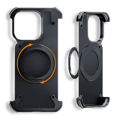 Leather Phone Case with Magsafe for iphone 16