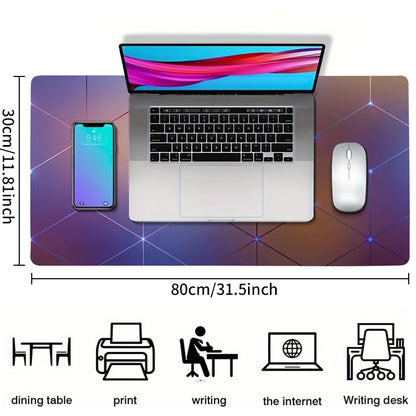 Mouse pad large keyboard mouse desk pad non-slip rubber gaming mouse pad laptop mouse carpet
