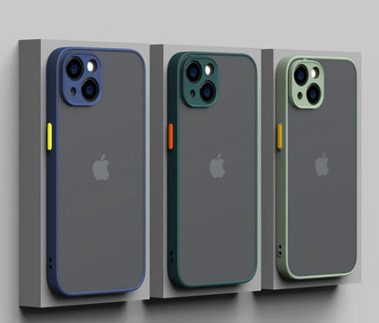 Armor Bumper Clear Phone Case iPhone