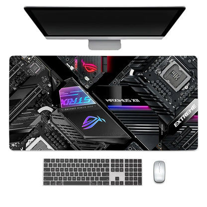 Mouse pad large keyboard mouse desk pad non-slip rubber gaming mouse pad laptop mouse carpet