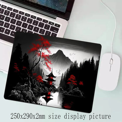 Gaming MousePad Durable Desk Pad Thick Seam Edge Suitable for Office and Gaming