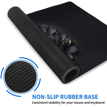 Mouse pad large keyboard mouse desk pad non-slip rubber gaming mouse pad laptop mouse carpet