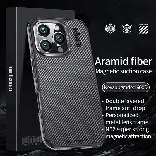 aramid fiber Phone Case For iPhone